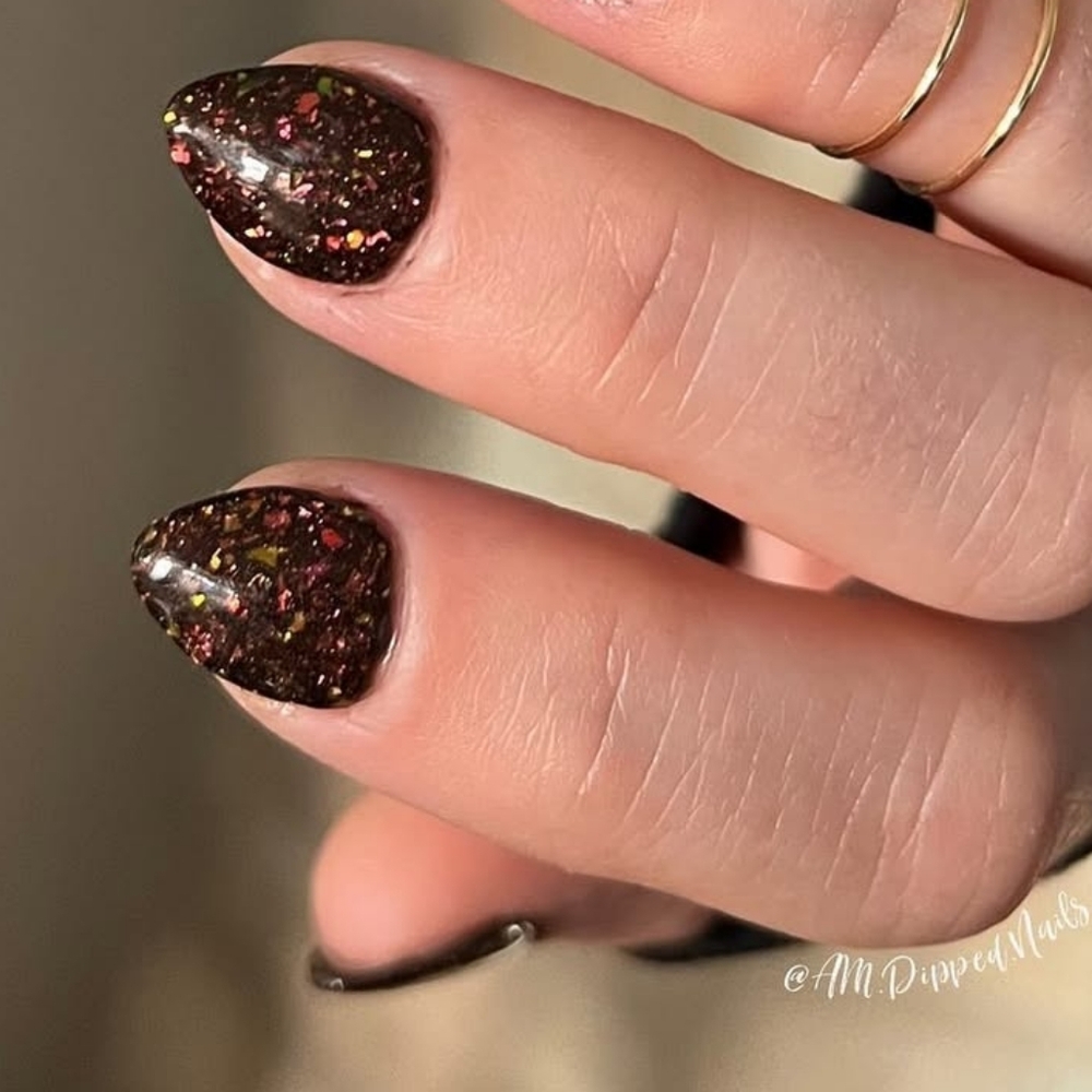 New Sparkle & Co Floating Leaves Dip Powder